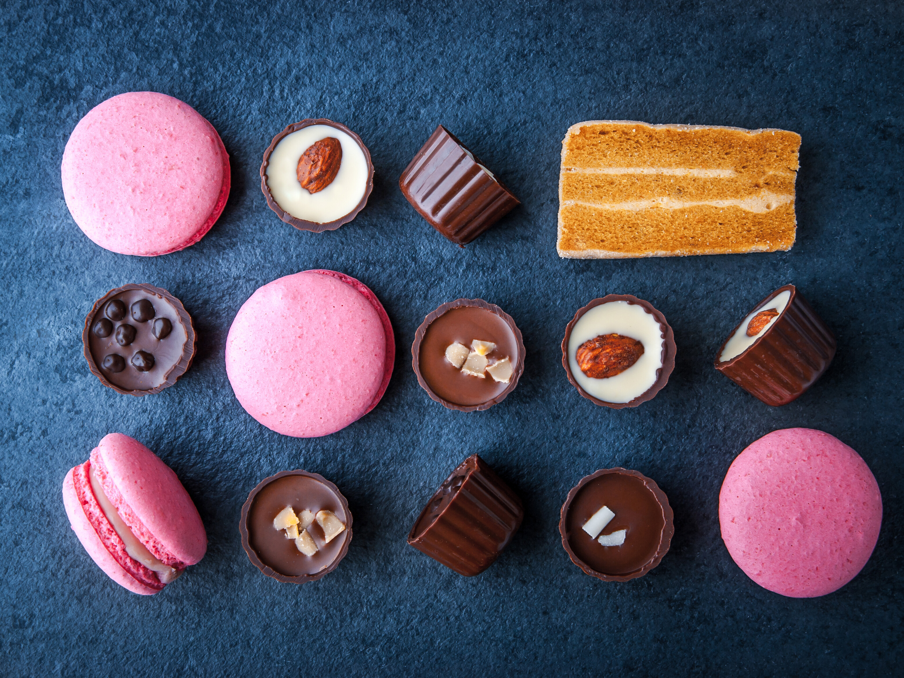 Garnitures et fourrages exceptionnels pour l'industrie alimentaire différentes sucreries