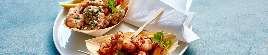 Food Talk Marinated prawns