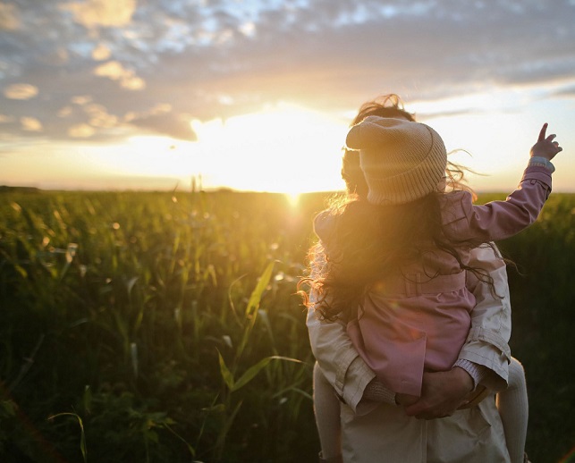 Sustainable bioplastic of the highest quality child, nature