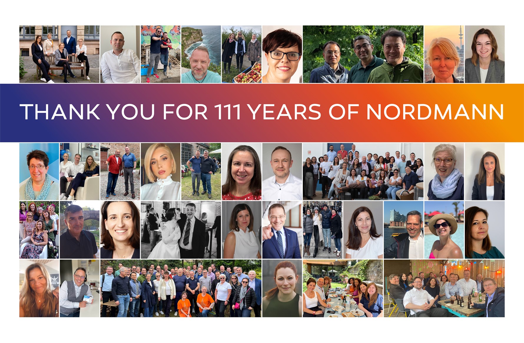 Thank you for 111 years of Nordmann!