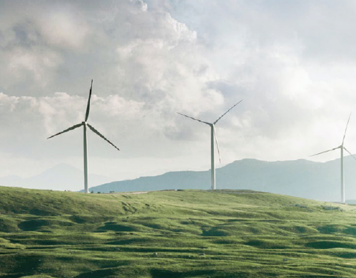 Wind turbines, sustainability