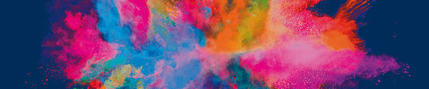 Contact Apprenticeship Explosion of colored powder