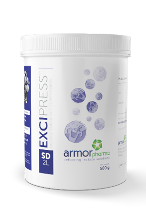 Bottle of Excipress by Armor Pharma