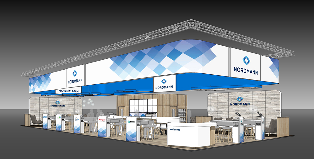 Nordmann booth at 2019 ECS